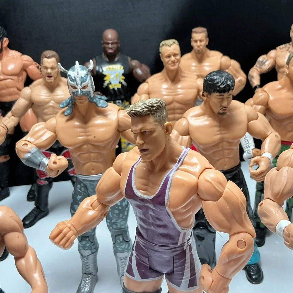 WWE WWF Jakks Action Figures Ruthless Aggression Era Lot Of 26